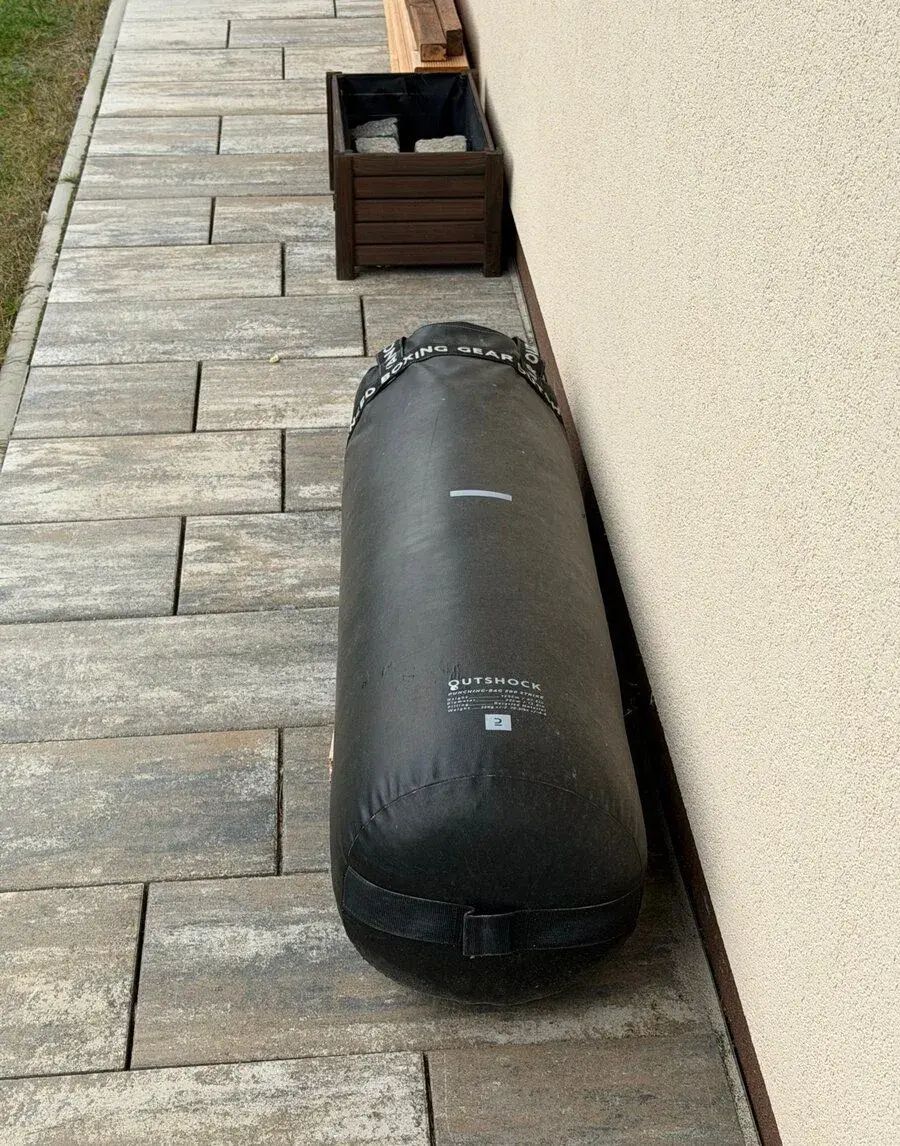 boxovací pytel a stojan