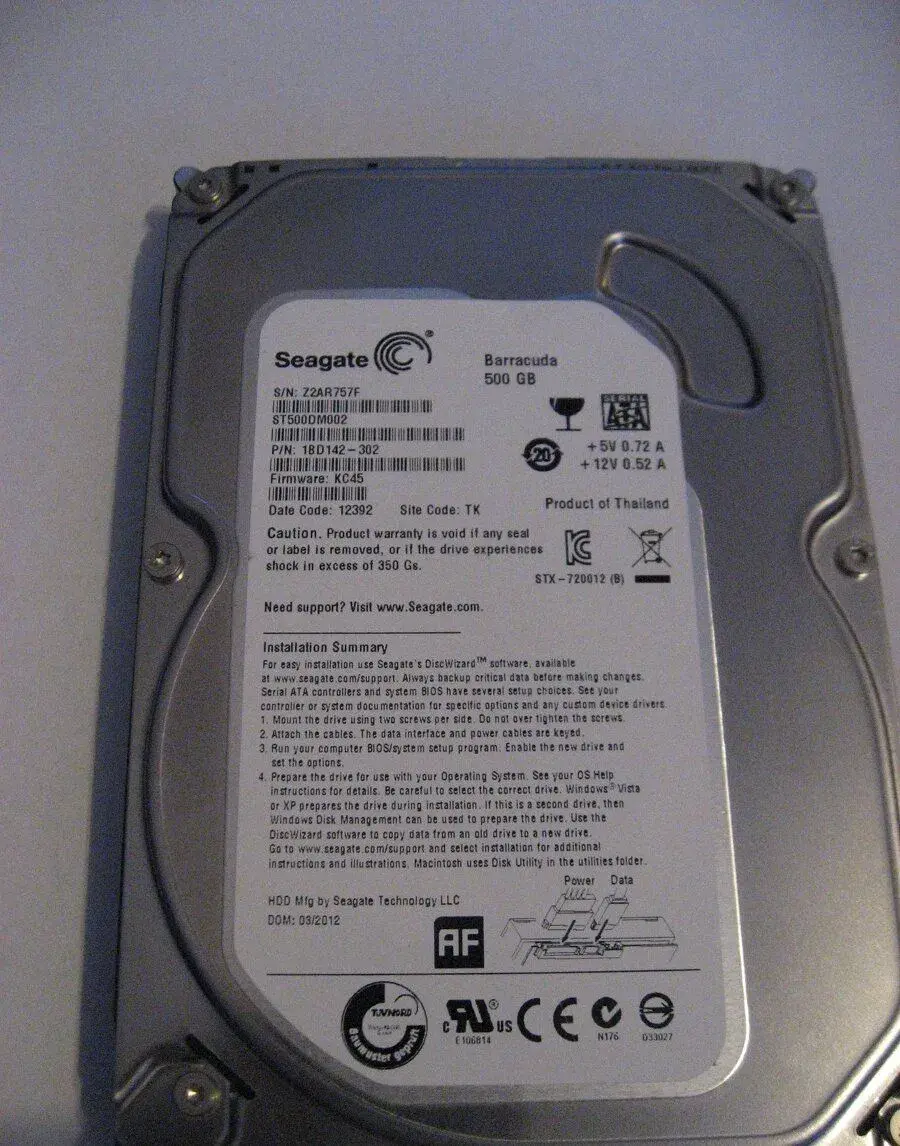 2.5 SSHD Seagate Barracuda
