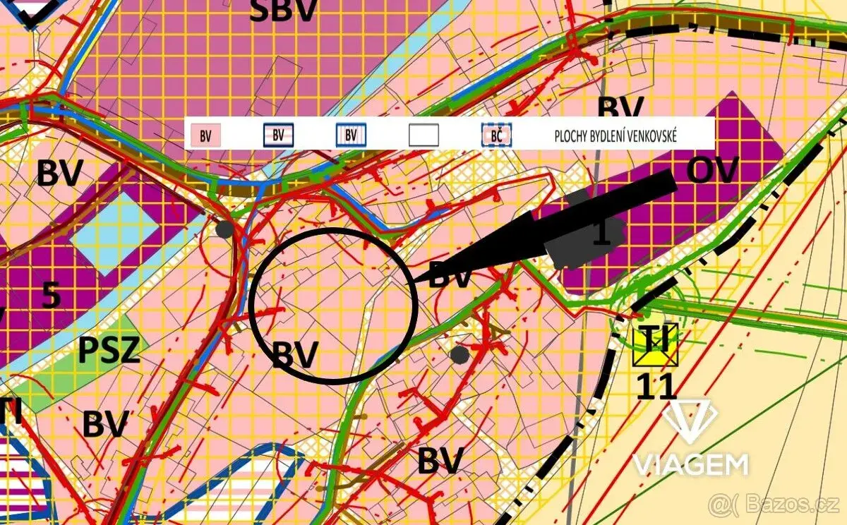 Nemovitost – pozemek 695 m²