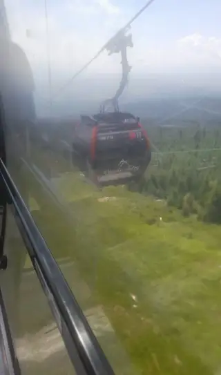Cesta lanovkou na Lomnický štít na otáčku z Pardubic