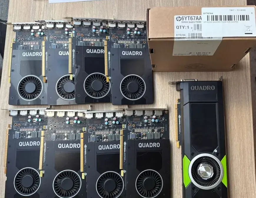NVIDIA Quadro P2000, NVIDIA Quadro P5000