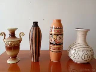 Vázy keramické různé