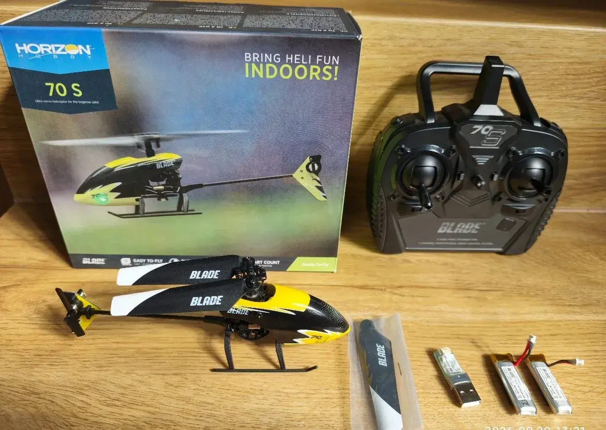 Blade 70 S RTF plně funkční, mod 2
