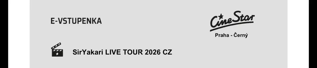 SirYakari Live tour Letňany