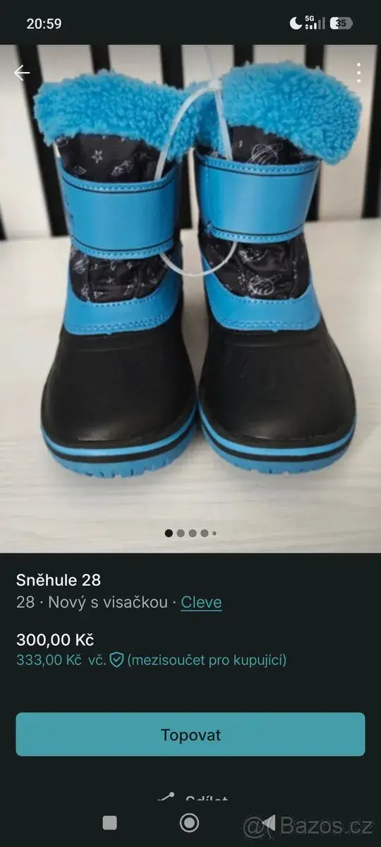 Sněhule mix vel. 27-28