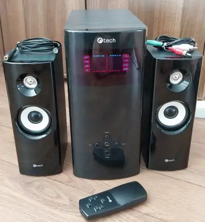 Reproduktory k PC Multimedia Speaker 2.1 system