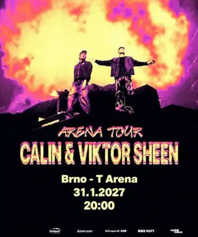 Calin a Viktor Sheen - Brno - T Arena - 31.1.2027