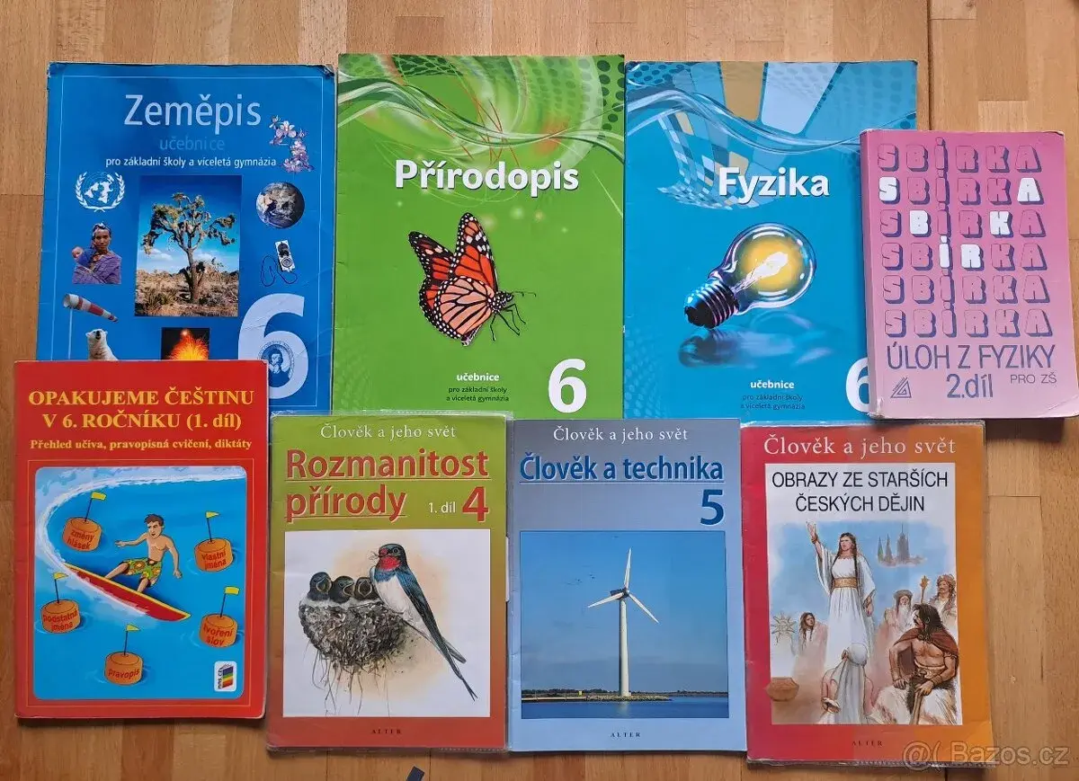 Učebnice Rozmanitost přírody, Opakujeme češtinu, Človek a te