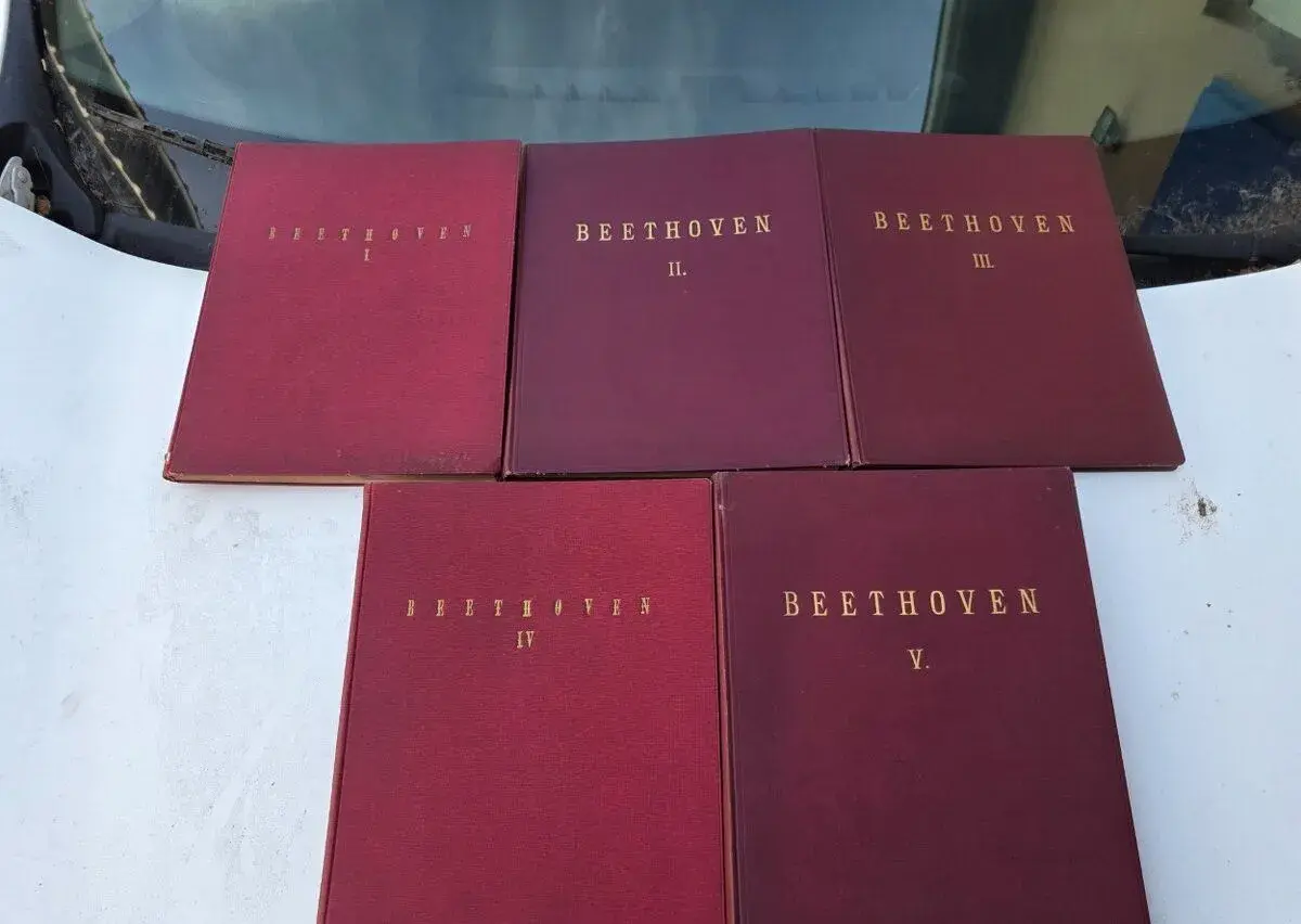 Ludwig van Beethoven 5 vazků + J.S.Bach / klavírní sonáty