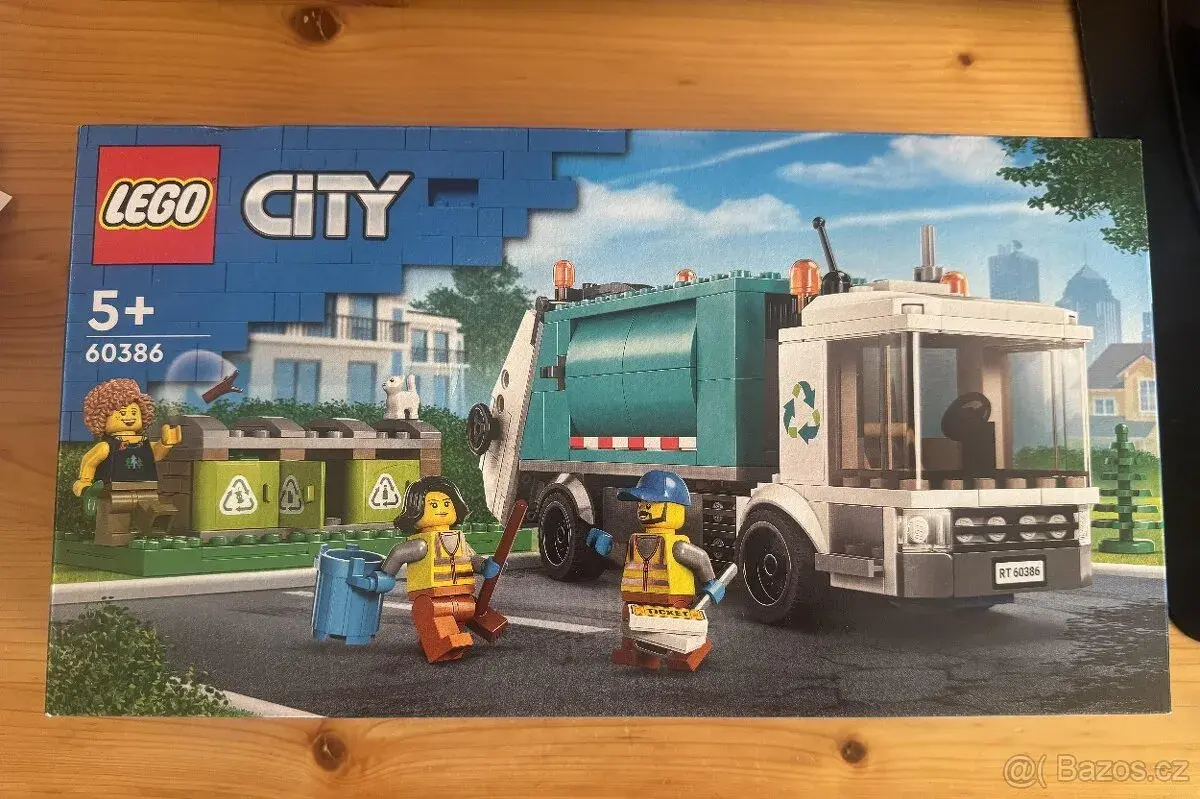 LEGO City 60386 Popelářský vůz