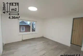 Pronájem bytu 1+1, 44m2, Česká Ves
