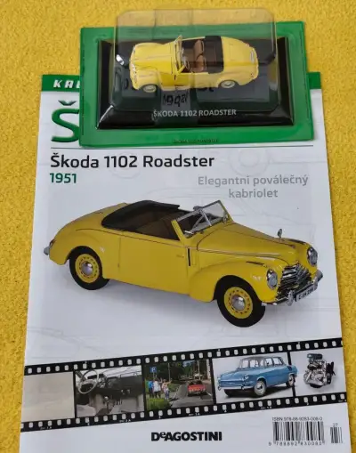 ŠKODA 1102 ROADSTER 1:43 DEAGOSTINI