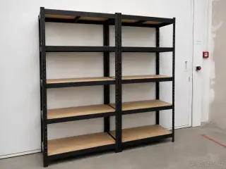 Nerozbalené (nové) regály 180×90×40 cm