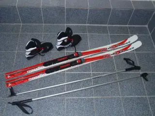 SET BĚŽKY FISCHER 120 CM+BOTY VEL.36,5+HŮLKY 105 CM