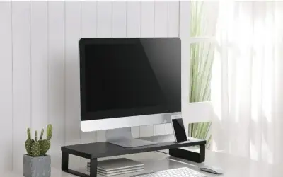 Podstavec pod monitor AlzaErgo Riser ER140WBC(USB)