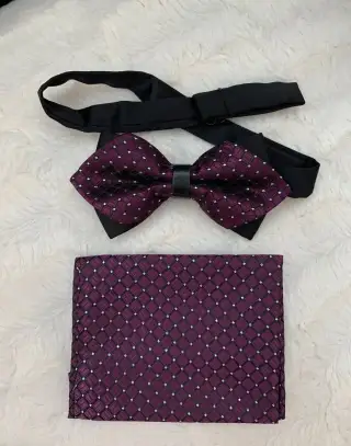Pánský set vintage, fialový,ružový,černý