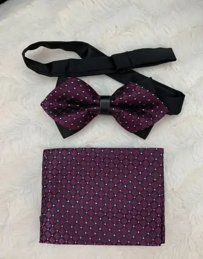 Pánský set vintage, fialový,ružový,černý