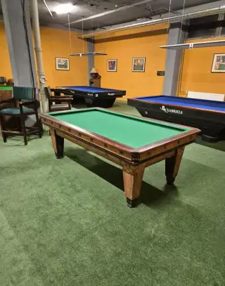 starožitný kulečník Žabokrtský 200x100cm