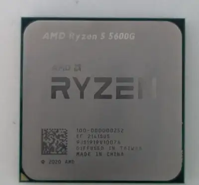 AMD Ryzen 5 5600G, 6C/12T, TDP 65W, bez chladice