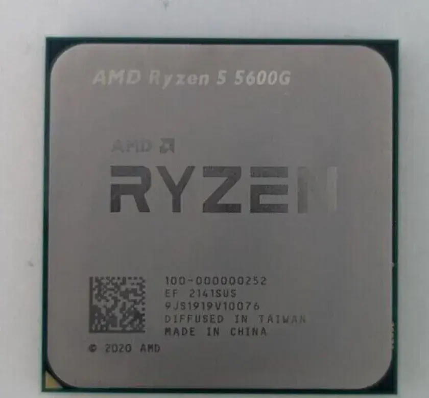 AMD Ryzen 5 5600G, 6C/12T, TDP 65W, bez chladice