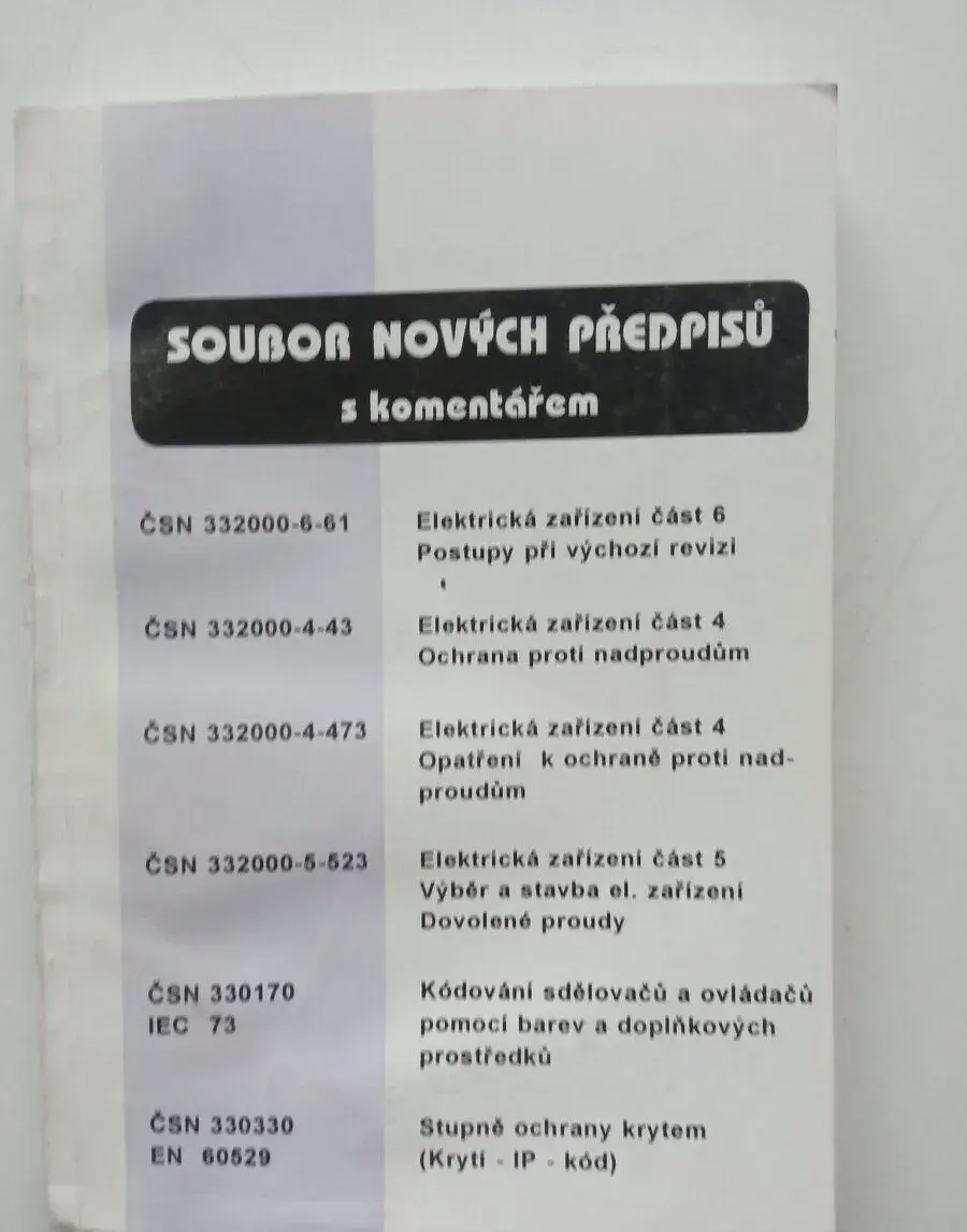 9 souboru knih elektro NOREM