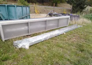 Průmyslová sekčni vrata antracit