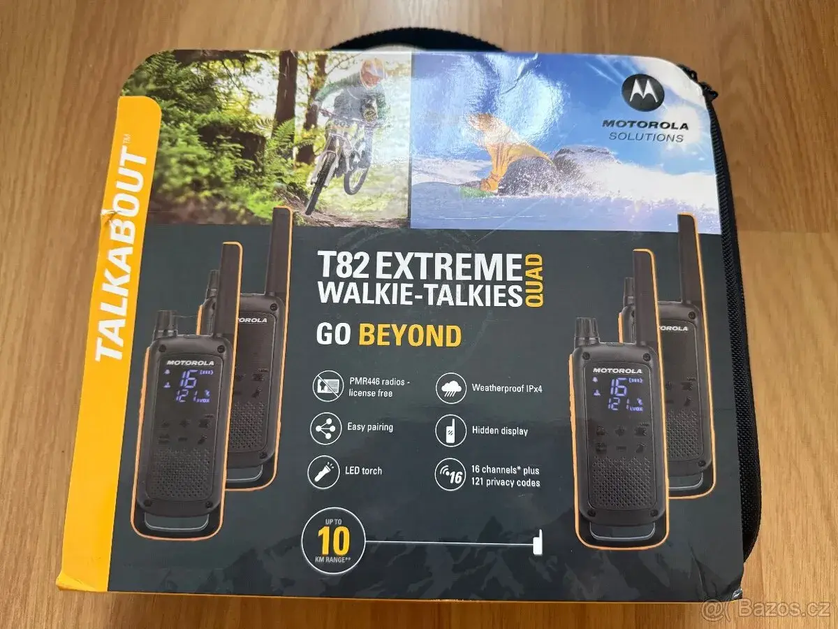 Novou sadu Motorola T82 extreme