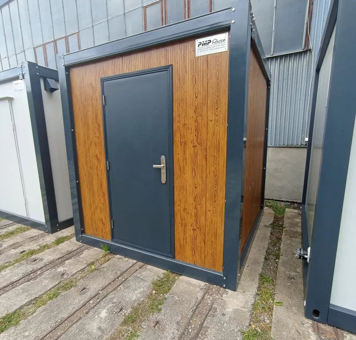Strážní kontejner PMP-K o rozměru 2,4x2,4m
