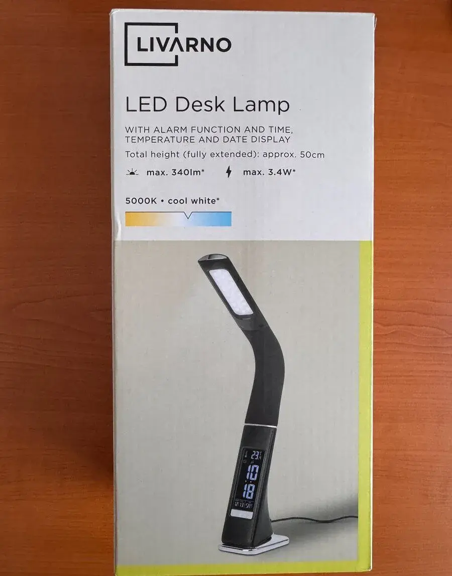 Livarno - Stolní lampa (černá)