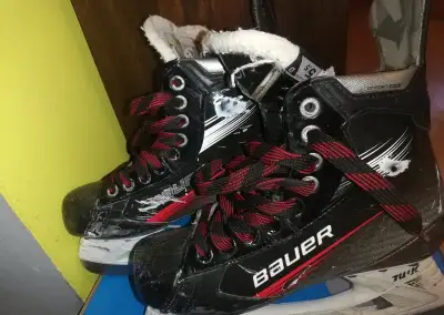 Hokejové brusle BAUER Vapor X.3 a chrániče holení CCM
