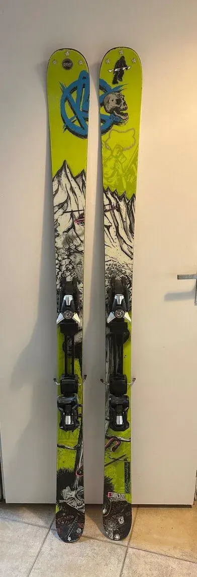 Skialpové K2 Seth Vicious Lyže
