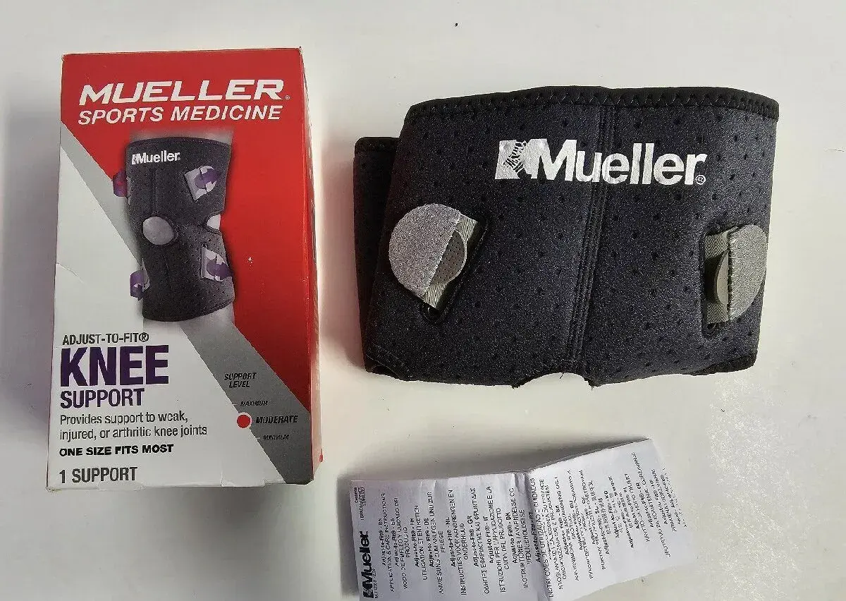 NOVÁ ŠPIČKOVÁ ORTÉZA/BANDÁŽ NA KOLENO MUELLER PC 1000,-