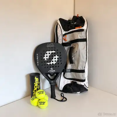 Padelová 3K Carbon karbonová pálka STIGA Art Quad Diamond