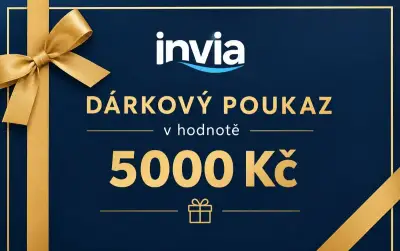 Dárkový poukaz Invia v hodnotě 5 000 Kč