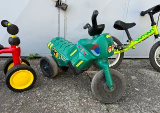 Odrážedlo motorka plastové