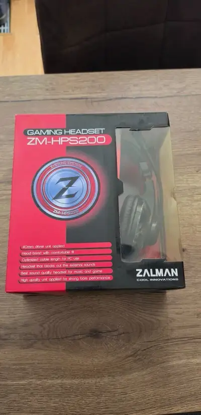 herní sluchátka Zalman ZM-HPS200