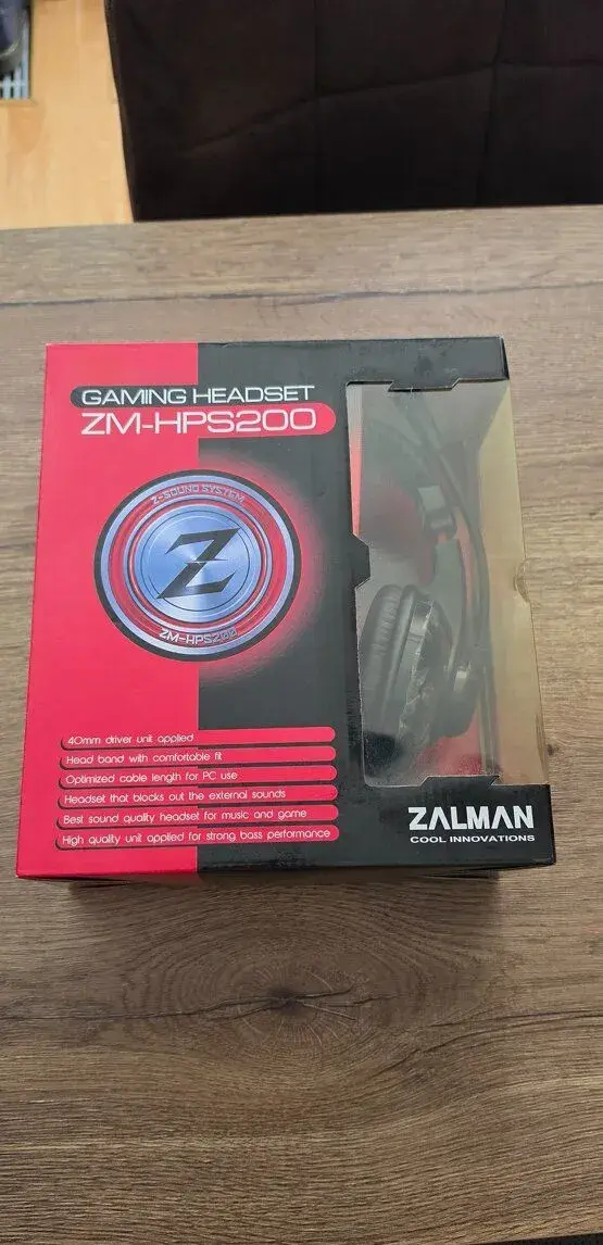 herní sluchátka Zalman ZM-HPS200