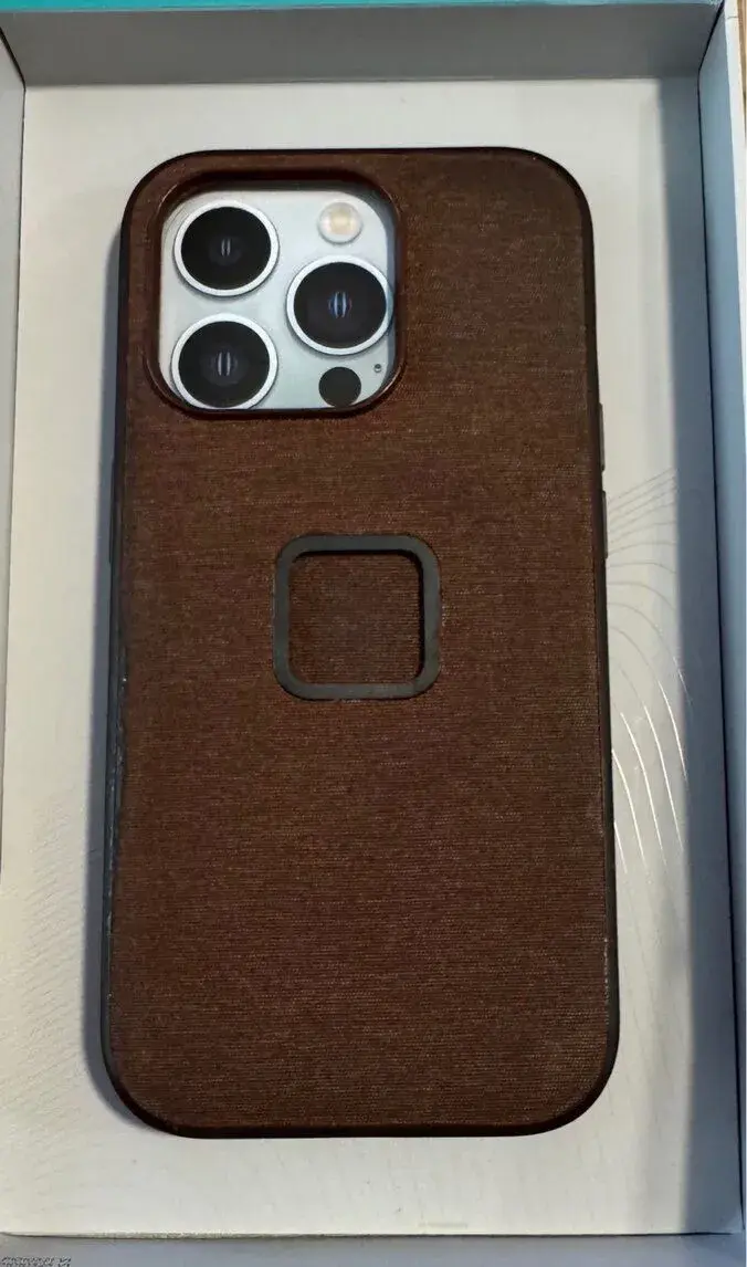 Odolný kryt iPhone 15 Pro-multifunkční peněženka Peak Design