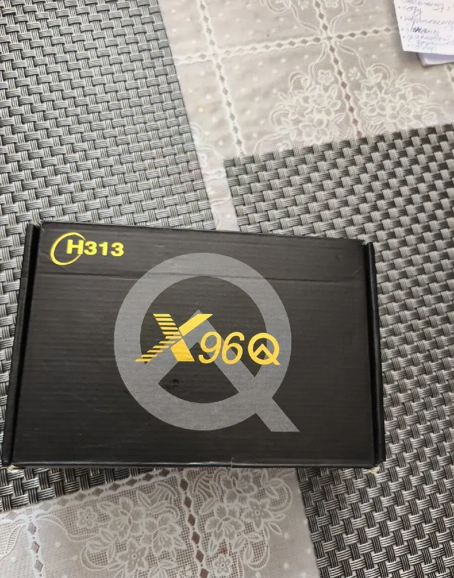 PŘEHRÁVAČ SMART TV BOX X96Q ANDROID HDMI USB 8 GB