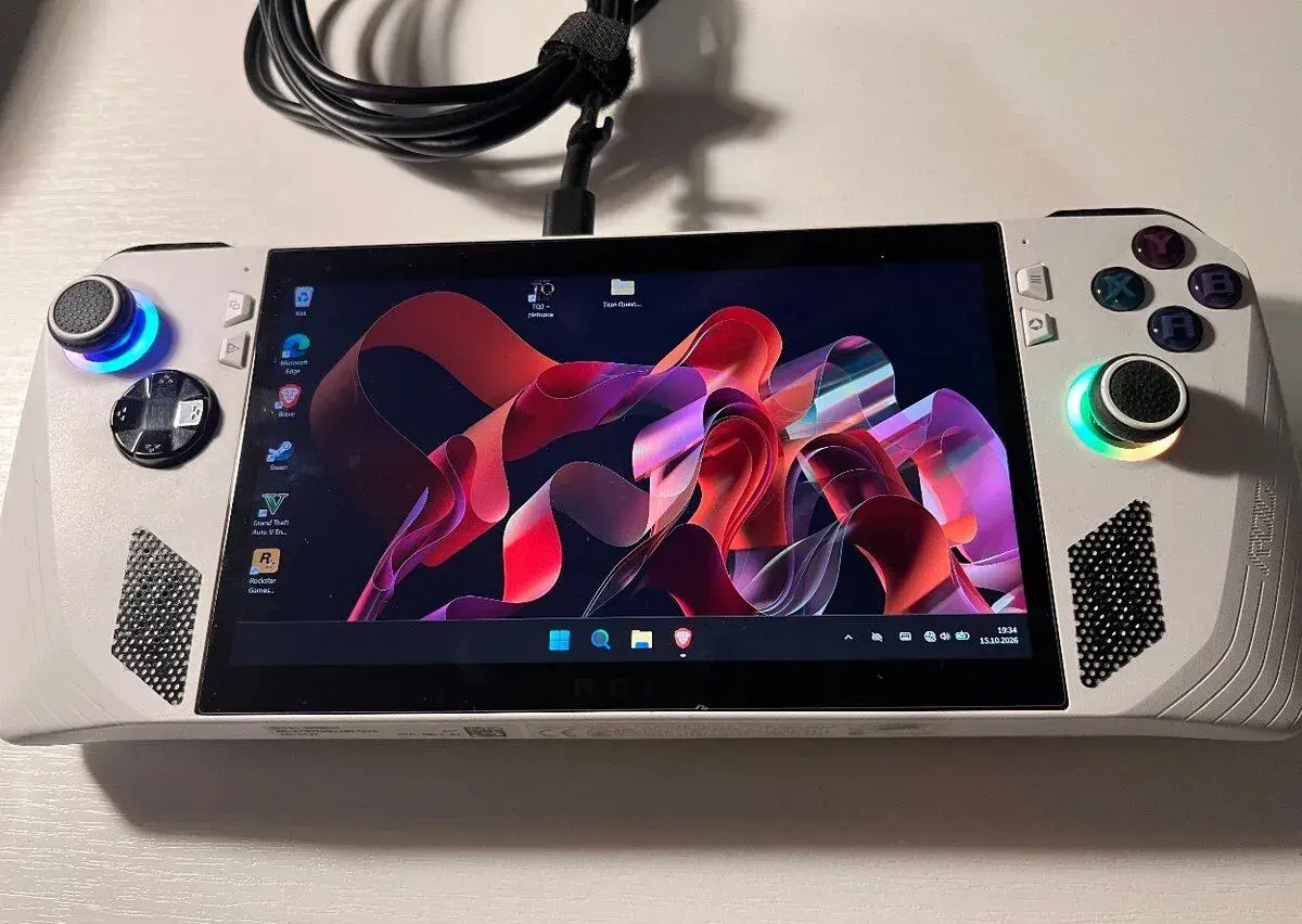 ASUS ROG Ally Z1 Extreme 512GB – herní handheld, Full HD 120
