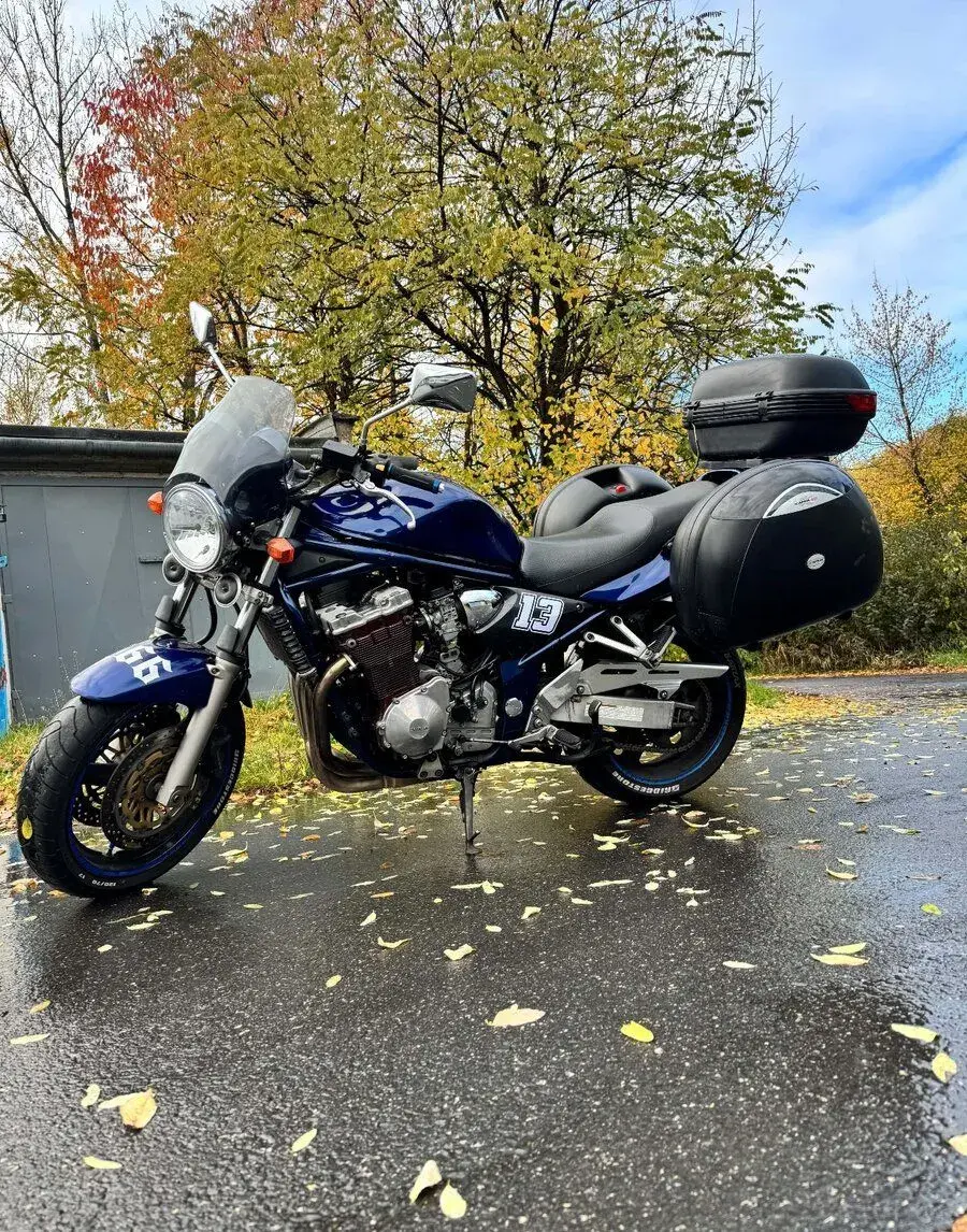 Cestovní sada 3 kufrů KAPPA + držák Monorack na Suzuki Bandi
