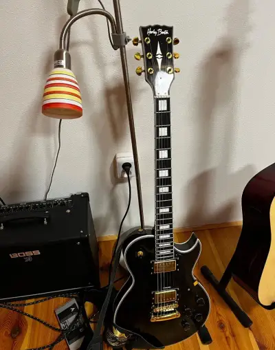 Elektrická kytara Harley Benton SC + kombo Boss Katana 50 +