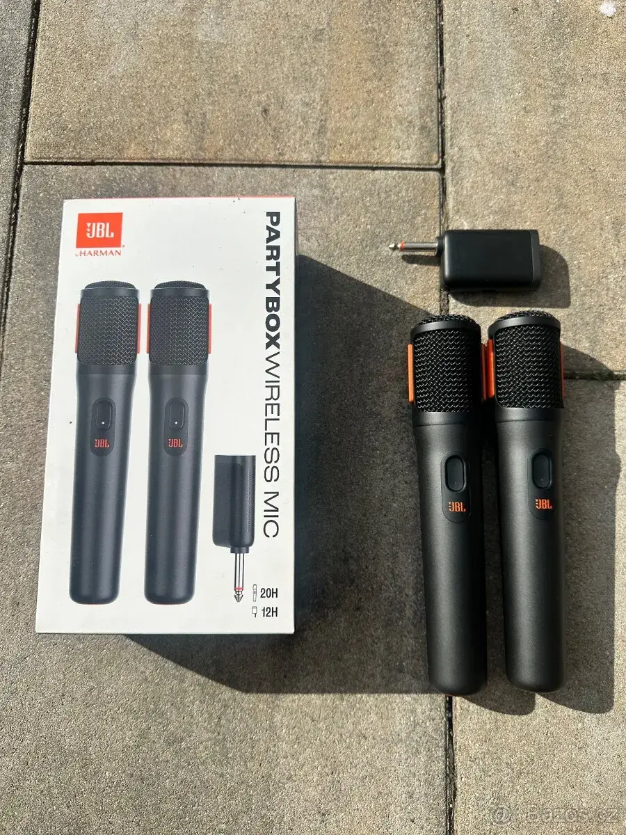 Mikrofony JBL Partybox