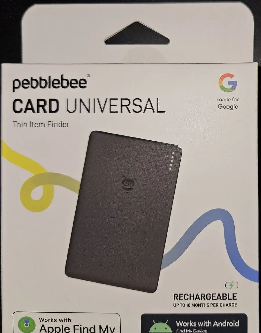 Pebblebee karta, tag sledovací zařízení