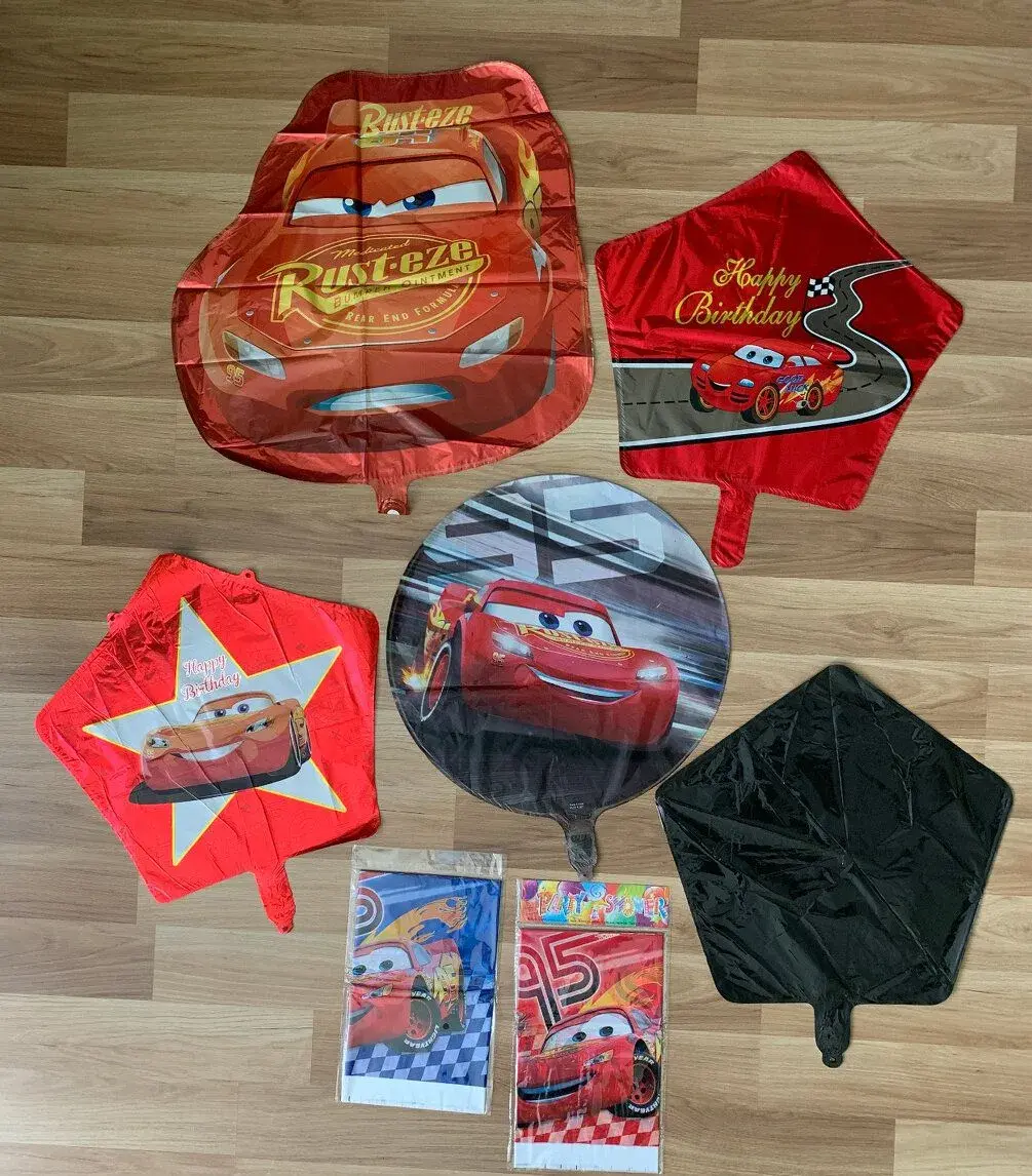 Balonky a ubrusy Cars McQueen