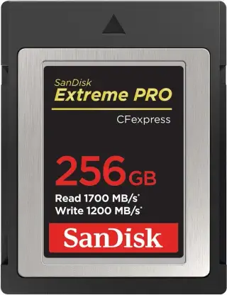 SANDISK CompactFlashExtreme PRO CFexpres 256GB,Type B záruka