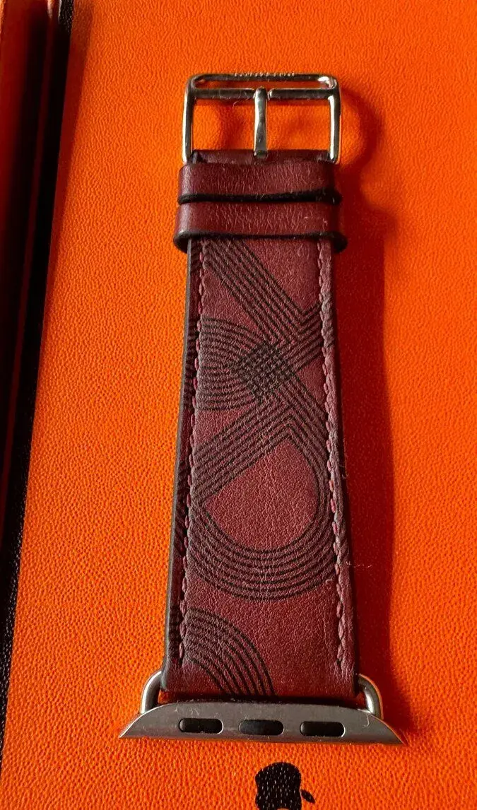 HERMES řemínek Apple watch 45mm