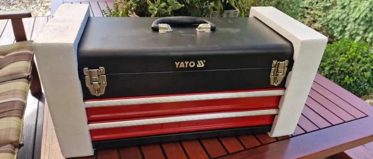 Kovový box / skříňka na nářadí YATO YT-08872 – NOVÝ