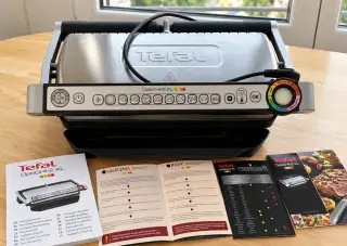 Tefal OptiGrill+ XL – velmi dobrý stav, málo používaný
