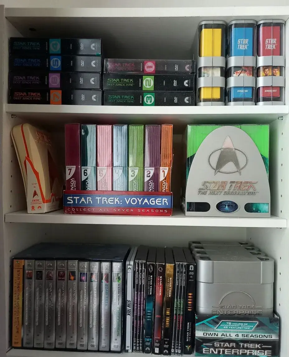 Star Trek DVD kolekce – kompletní klasické seriály + filmy +
